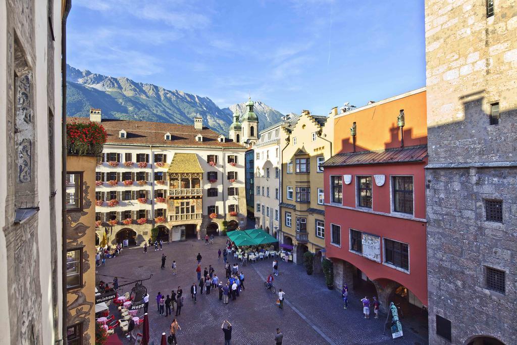 Riedz Apartments Innsbruck- Zentrales Apartmenthaus mit grüner Oase Exterior foto